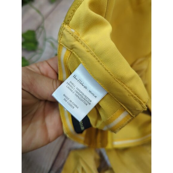 HOUSE OF HARLOW x REVOLVE  Women's TAMMY Halter Top Yellow Back Size SMALL READ - Picture 9 of 10